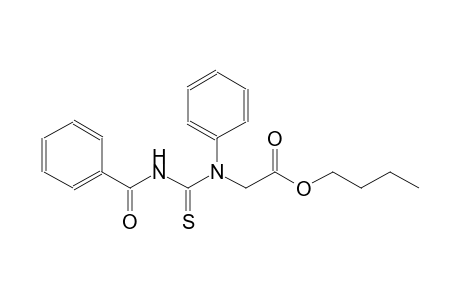 butyl {[(benzoylamino)carbothioyl]anilino}acetate