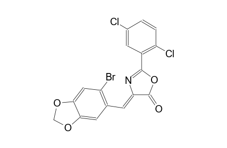 (4Z)-4-[(6-bromo-1,3-benzodioxol-5-yl)methylene]-2-(2,5-dichlorophenyl)-1,3-oxazol-5(4H)-one