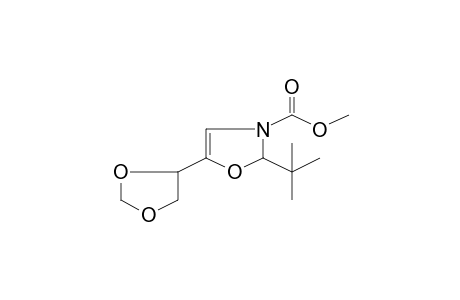 Methyl 2-tert-butyl-5-(1,3-dioxolan-4-yl)-1,3-oxazole-3(2H)-carboxylate