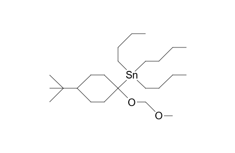 cis-4-tert-Butyl-1-methoxymethoxy-1-tributylstannyl-cyclohexane