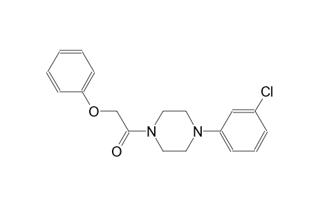 1-(3-chlorophenyl)-4-(phenoxyacetyl)piperazine