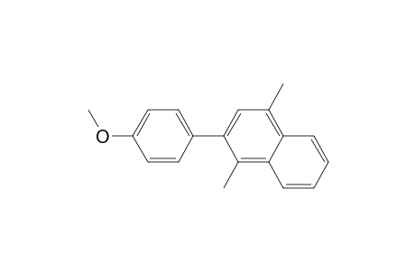 Naphthalene, 2-(4-methoxyphenyl)-1,4-dimethyl-