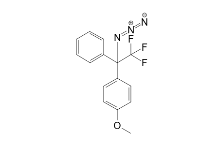 1-(1-azido-2,2,2-trifluoro-1-phenyl-ethyl)-4-methoxy-benzene