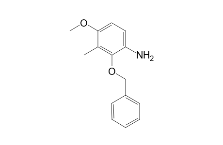 2-benzyloxy-4-methoxy-3-methyl-aniline