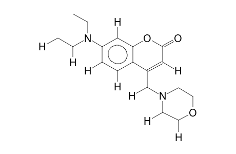 4-MORPHOLINOMETHYL-7-DIETHYLAMINOCOUMARIN