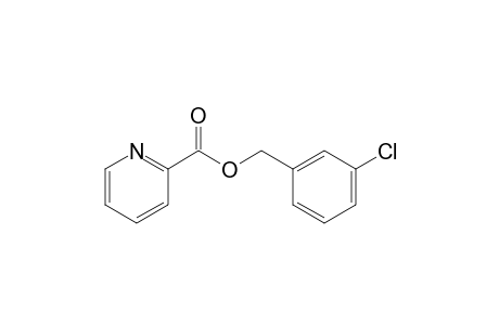 2-Pyridinecarboxylic acid, 3-chlorobenzyl ester