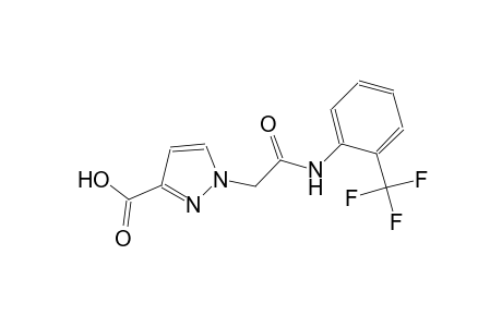 1H-pyrazole-3-carboxylic acid, 1-[2-oxo-2-[[2-(trifluoromethyl)phenyl]amino]ethyl]-