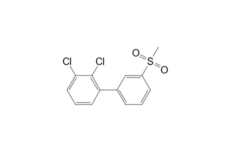 3-Methylsulfonyl-5',6'-dichlorobiphenyl