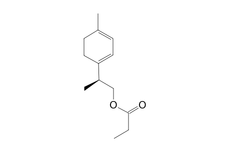 (8S)-(-)-p-mentha-1,3-dien-9-yl propionate