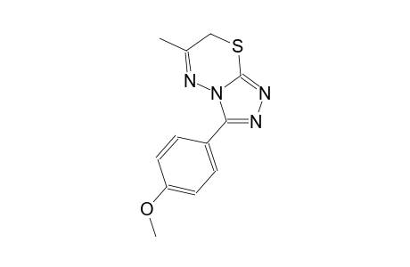 methyl 4-(6-methyl-7H-[1,2,4]triazolo[3,4-b][1,3,4]thiadiazin-3-yl)phenyl ether