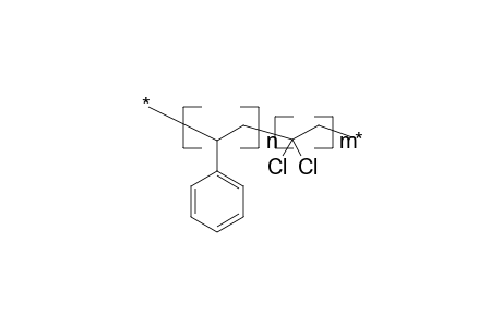 Poly(styrene-co-vinylidene chloride), 3:1