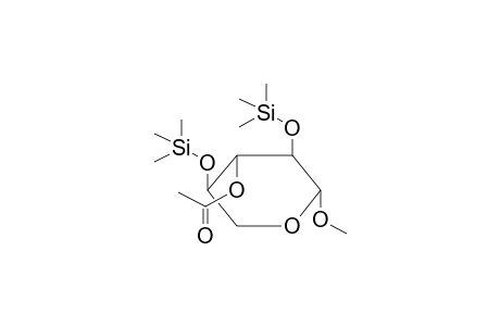 METHYL 3-O-ACETYL-2,4-DI-O-TRIMETHYLSILYL-BETA-D-XYLOPYRANOSIDE