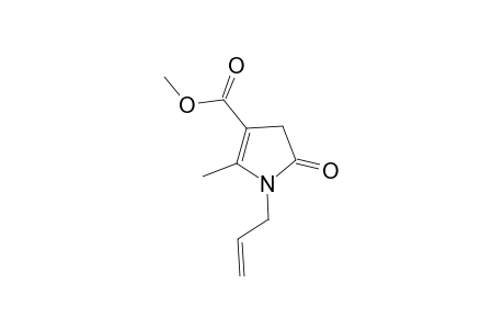 1-Allyl-5-keto-2-methyl-2-pyrroline-3-carboxylic acid methyl ester