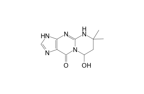 5,6,7,8-Tetrahydro-8-hydroxy-6,6-dimethylpyrimido[1,2-a]purin-10(3H)-one