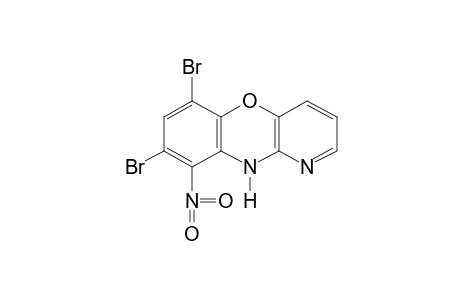 6,8-DIBROMO-9-NITRO-10H-PYRIDO[3,2-b][1,4]BENZOXAZINE