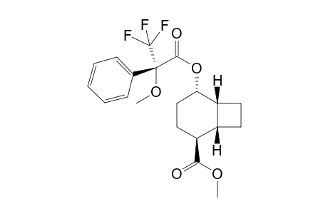 (1S2S,5S,6R)-5-[3,3,3-Trifluoro-2-((S)-methoxy)-2-phenyl-propionyloxy]-bicyclo[4.2.0]octane-2-carboxylic acid methyl ester