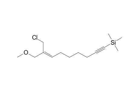 1-Chloro-2-(methoxymethyl)-9-(trimethylsilyl)-2-nonen-8-yne