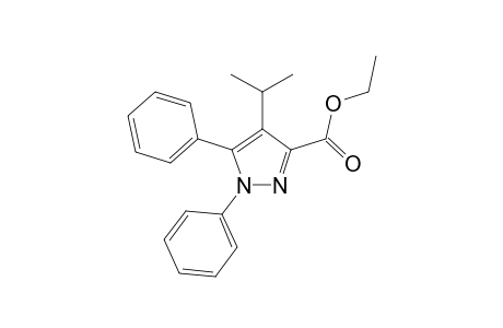 Ethyl 4-isopropyl-1,5-diphenyl-1H-pyrazole-3-carboxylate