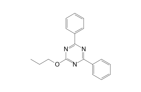 2,4-Diphenyl-6-propoxy-1,3,5-triazine