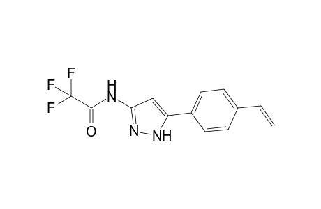 3-(Trifluoroacetylamino)-5-(p-vinylphenyl)pyrazole