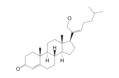 KIUSIANIN-B;21-HYDROXY-CHOLEST-4,20-DIEN-3-ONE