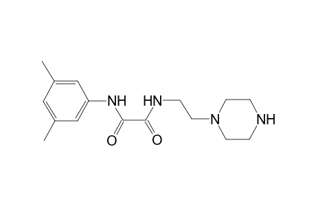 Ethanedicarboxamide, N-(3,5-dimethylphenyl)-N'-[2-(1-piperazinyl)ethyl]-