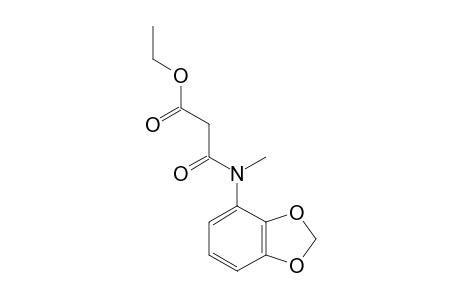 Ethyl 3-(Benzo[d][1,3]dioxol-4-yl(methyl)amino)-3-oxopropanoate