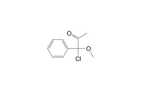 2-Propanone, 1-chloro-1-methoxy-1-phenyl-