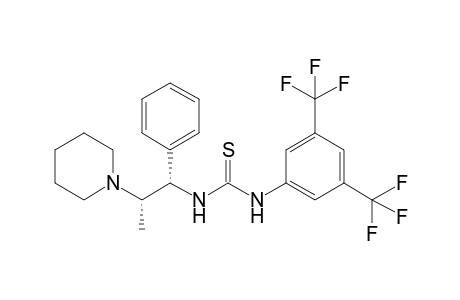 1-[3,5-Bis(trifluoromethyl)phenyl]-3-[(1S,2S)-1-phenyl-2-(piperidin-1-yl)propyl]thiourea