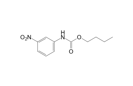 m-nitrocarbanilic acid, butyl ester