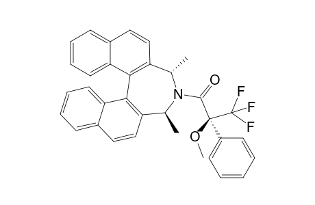 (3S,5S)-3,5-Dihydro-3,5-dimethyl-4H-dinaphth[2,1-c:1',2'-e]azepine (S)-MTPA-Amide