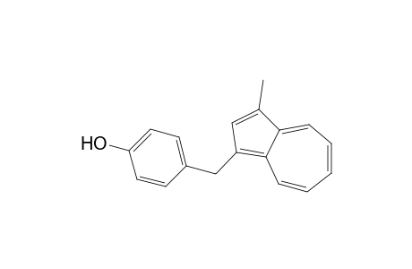 4-[(3-methyl-1-azulenyl)methyl]phenol