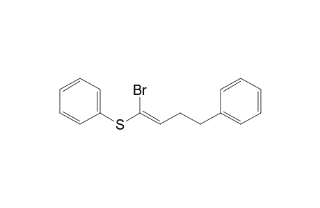 1-Bromo-4-phenyl-1-(phenylthio)-1-butene