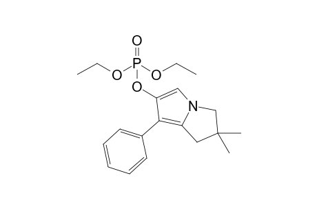 Diethyl 2,2-Dimethyl-7-phenyl-2,3-dihydro-1H-pyrrolizin-6-yl phosphate