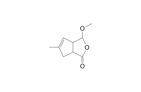 1-Methoxy-5-methyl-1,3a,4,6a-tetrahydrocyclopenta[c]furan-3-one