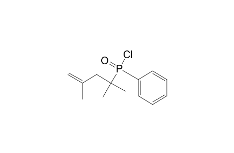 Phosphinic chloride, phenyl(1,1,3-trimethyl-3-butenyl)-