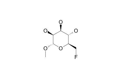 Methyl-6-deoxy-6-fluoro.alpha.-D-mannopyranosid