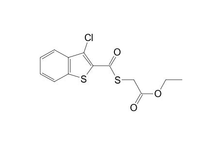 3-chlorobenzo[b]thiophene-2-carboxylic acid, ester with mercaptoacetic acid, ethyl ester