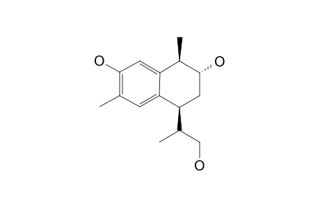 REL-(-)-(7S,9R,10S)-3,9,12-TRIHYDROXY-CALAMENENE