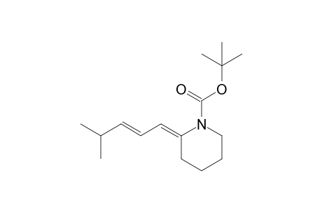 (2E)-2-[(E)-4-methylpent-2-enylidene]-1-piperidinecarboxylic acid tert-butyl ester