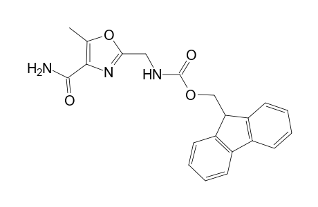 N-[(Fluorenylmethoxy)carbonyl]-2-(aminomethyl)-5-methyl-(1,3)-oxazole-4-carboxamide