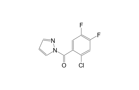 1-(2-chloro-4,5-difluorobenzoyl)-1H-pyrazole