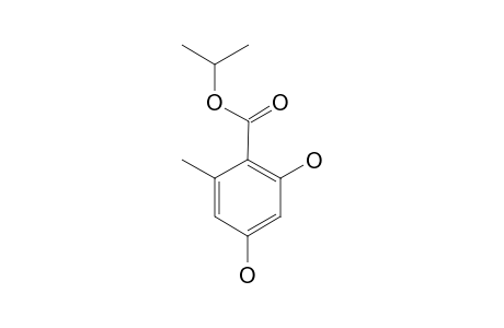 Isopropyl orsellinate