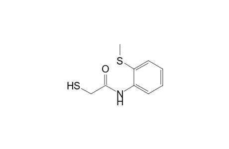 2-Mercapto-N-[2-(methylthio)phenyl]ethanamide