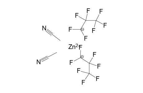 Zinc(II) bis[1,1,1,2,2,3,3-heptafluoropropane]diacetonitrile