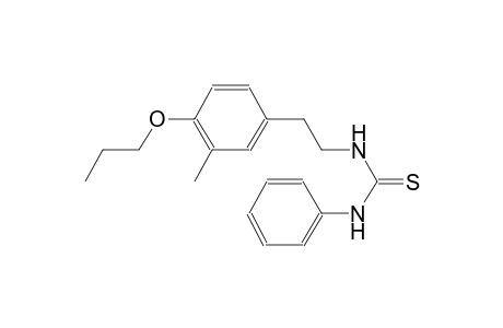 N-[2-(3-methyl-4-propoxyphenyl)ethyl]-N'-phenylthiourea