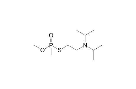 O-Methyl-S-(2-di-iso-propylaminoethyl)methylphosphonothiolate