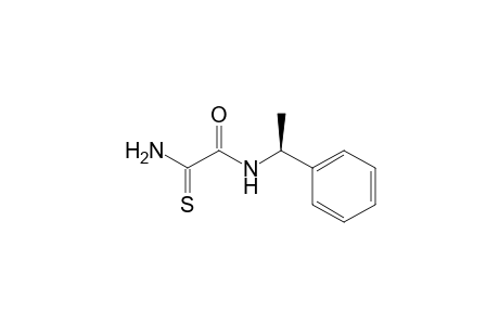 2-[(S)-1-Phenylethylamino]-2-oxo-1-thioethanamide