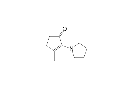 3-Methyl-2-(1-pyrrolidinyl)-1-cyclopent-2-enone