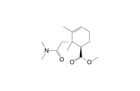 Methyl (1R,2S)-2-[2-(dimethylamino)-2-oxoethyl]-2,3-dimethyl-cyclohex-3-en-1-carboxylate